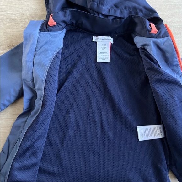 Tommy Bahama 18M shark zip up windbreaker - Picture 3 of 5